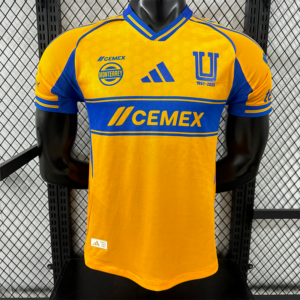 25-26 Tigres UANL Maillot Domicile Version Joueur