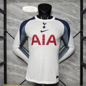 25-26 Tottenham Maillot Domicile Version Joueur Manches Longues