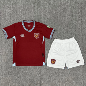 25-26 West Ham Maillot Domicile Enfant