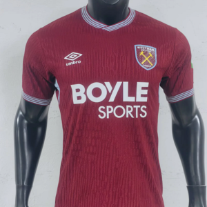 25-26 West Ham Maillot Domicile Version Joueur