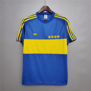 81-82 Boca Juniors Maillot Domicile