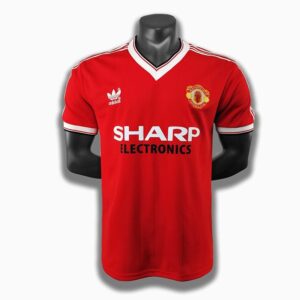 82-83 Manchester United Maillot Domicile