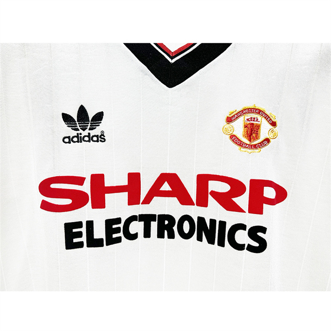 82-83 Manchester United Maillot Exterieur Retro Manches Longues – Image 2