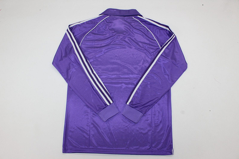84-85 Real Madrid Maillot Exterieur Retro Manches Longues – Image 5