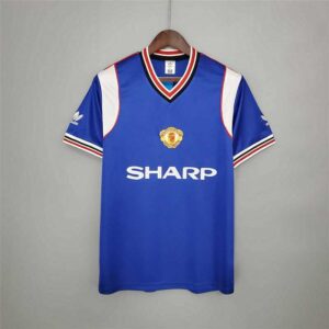 85-86 Manchester United Maillot Exterieur