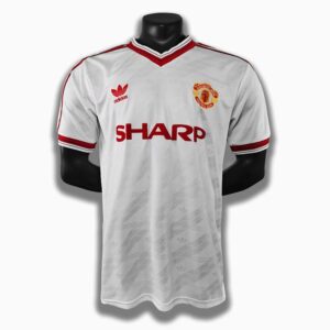 86-88 Manchester United Maillot Exterieur