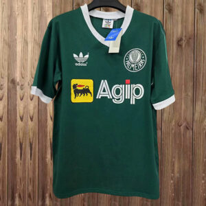 87-88 Palmeiras Maillot Domicile Retro