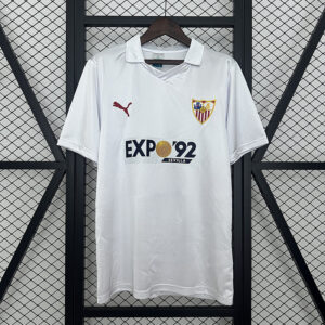 87-90 Sevilla Maillot Domicile Retro