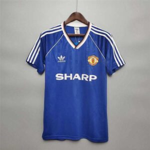 88-89 Manchester United Maillot Exterieur