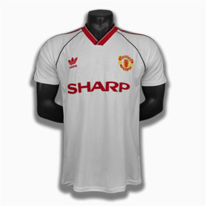 88-90 Manchester United Maillot Exterieur