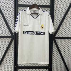 89-90 Real Madrid Maillot Domicile Retro