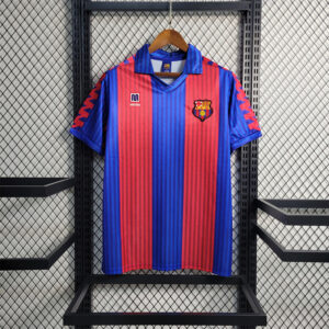 91-92 Barcelona Maillot Domicile