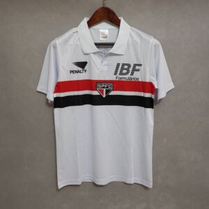 91-92 Sao Paulo Maillot Domicile