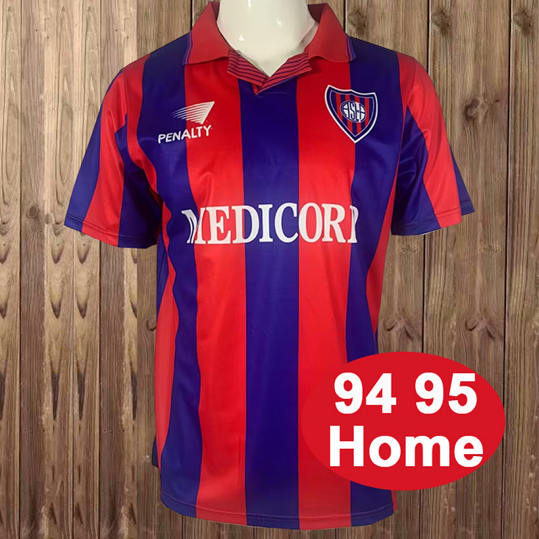 94-95 San Lorenzo Maillot Domicile Retro – Image 4