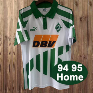 94-95 Werder Bremen Maillot Domicile Retro