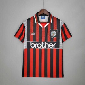 94-96 Manchester City Maillot Exterieur