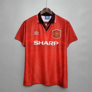94-96 Manchester United Maillot Domicile