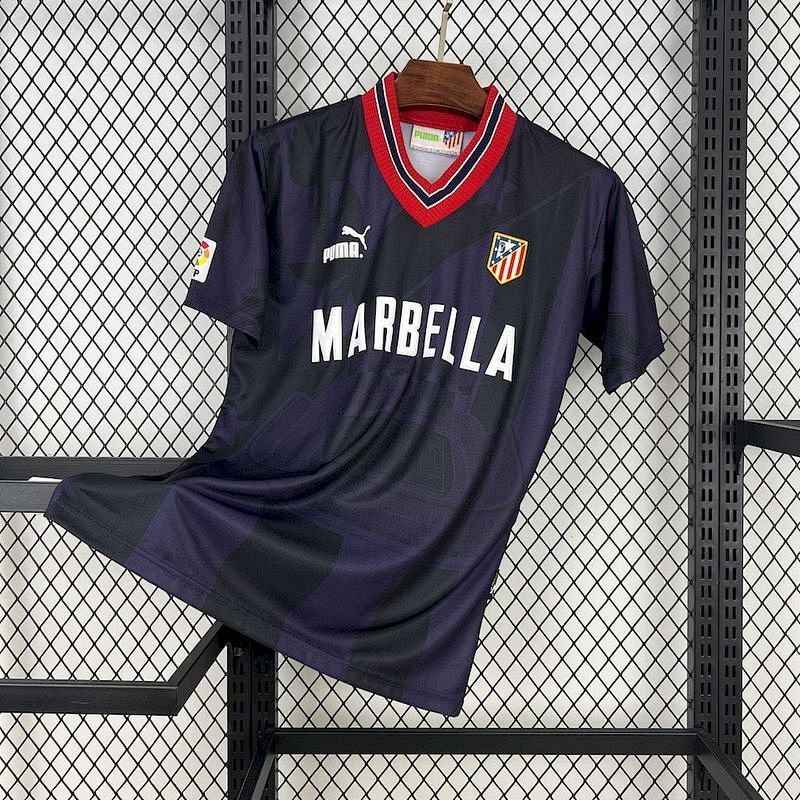 95-96 Atletico Madrid Maillot Third Retro