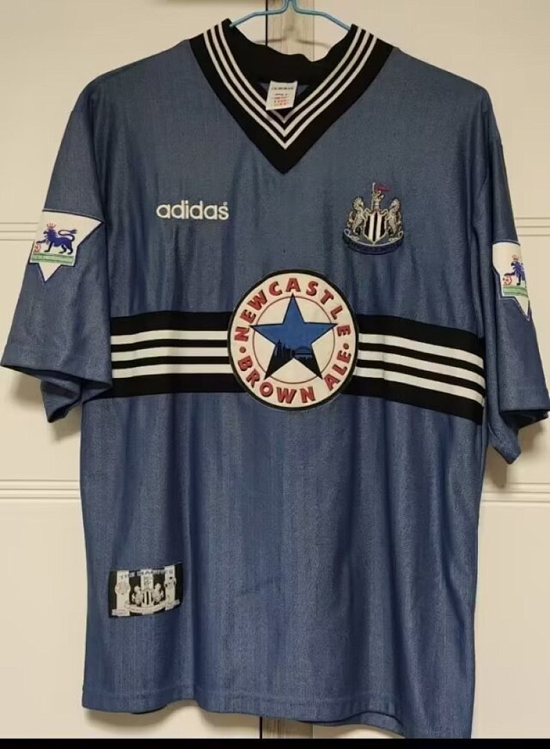 95-96 Newcastle Maillot Exterieur Retro – Image 2