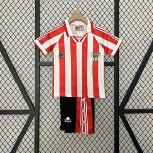 95-97 Athletic Bilbao Maillot Domicile Retro Enfant