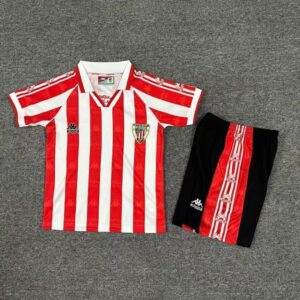 95-97 Athletic Bilbao Maillot Domicile Retro Enfant