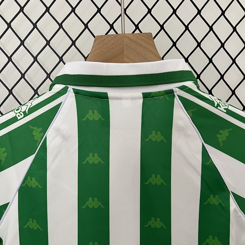 95-97 Real Betis Maillot Domicile Retro Enfant – Image 3