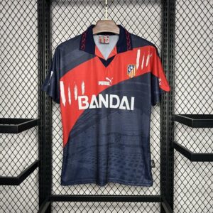 96-97 Atletico Madrid Maillot Exterieur Retro