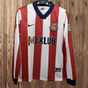 96-97 Chivas Maillot Domicile Retro Manches Longues