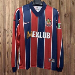 96-97 Chivas Maillot Exterieur Retro Manches Longues