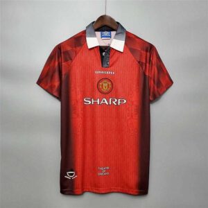 96-97 Manchester United Maillot Domicile
