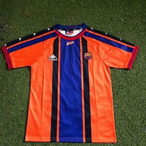 97-98 Barcelona Maillot Exterieur