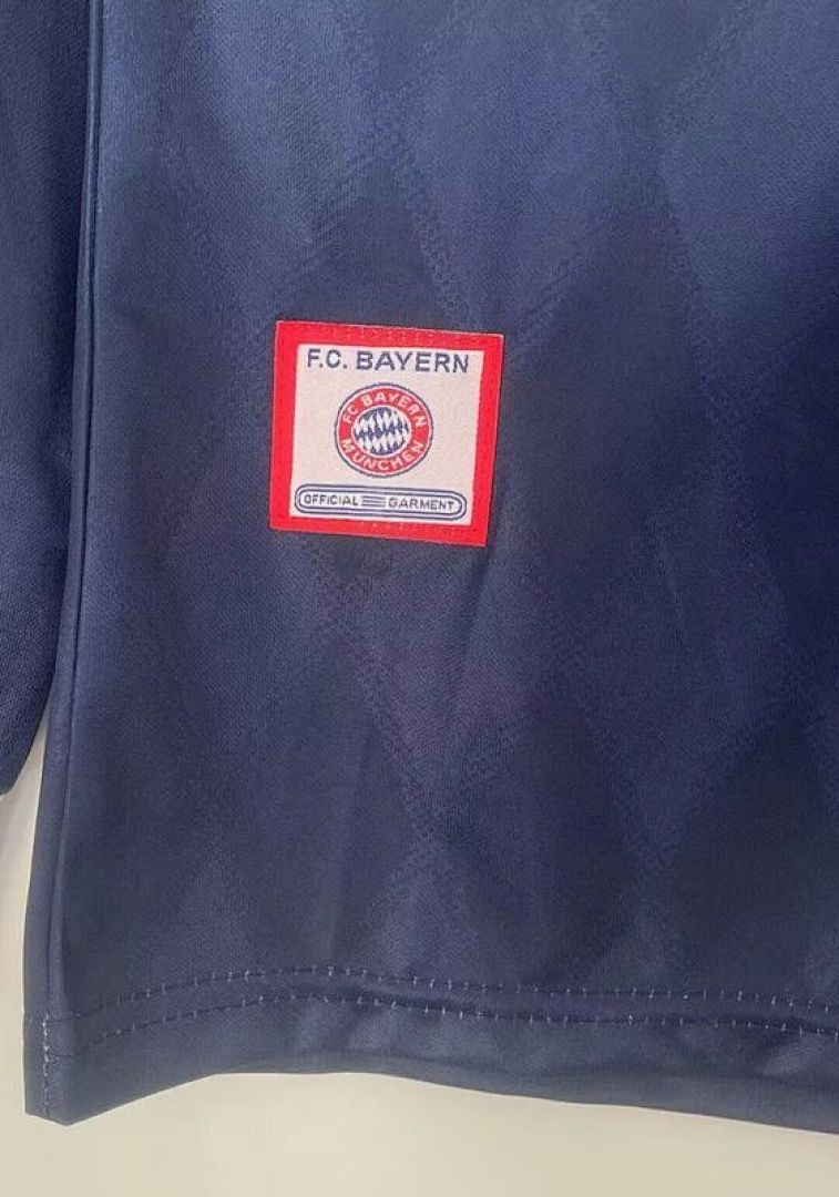 97-98 Bayern Munich Maillot Domicile Retro Manches Longues – Image 2