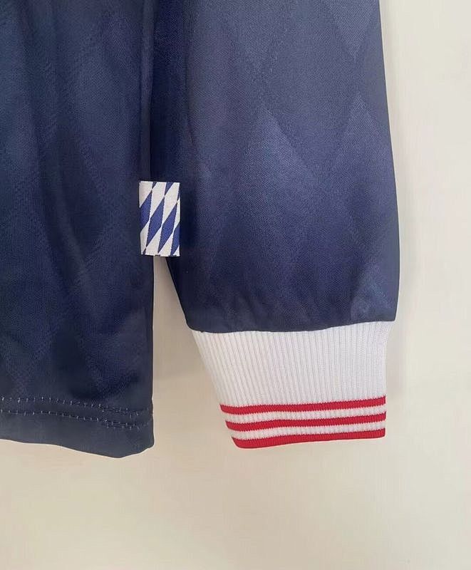 97-98 Bayern Munich Maillot Domicile Retro Manches Longues – Image 5