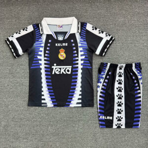 97-98 Real Madrid Maillot Third Retro Enfant