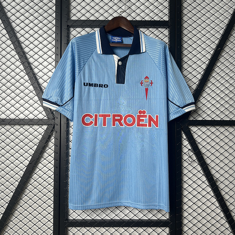 97-99 Celta Vigo Maillot Domicile Retro