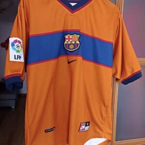 98-00 Barcelona Maillot Exterieur Retro