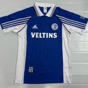 98-00 Schalke 04 Maillot Domicile Retro