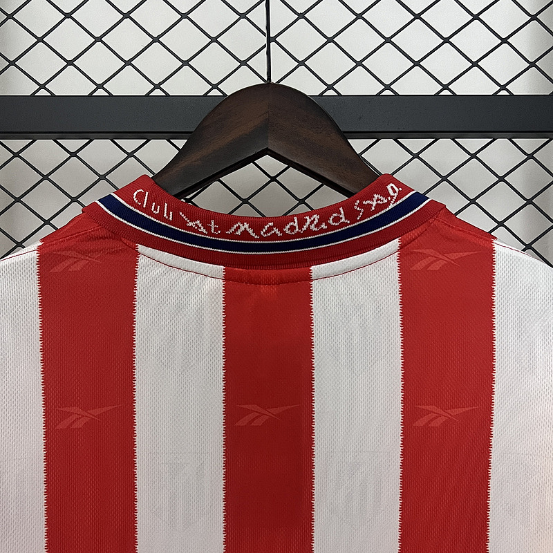 98-99 Atletico Madrid Maillot Domicile Retro – Image 3