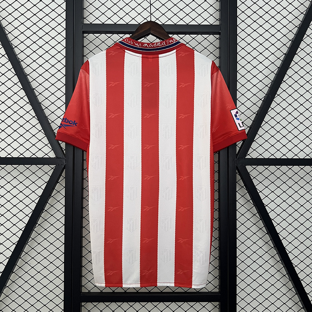 98-99 Atletico Madrid Maillot Domicile Retro – Image 4