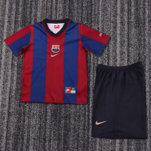 98-99 Barcelona Maillot Domicile Enfant