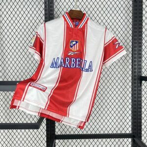 99-00 Atletico Madrid Maillot Domicile Retro