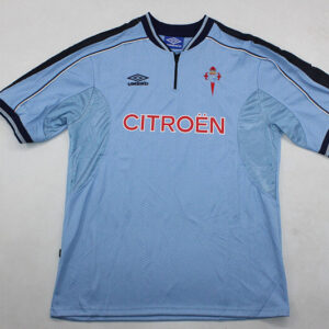 99-00 Celta Vigo Maillot Domicile Retro