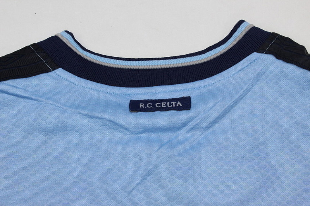 99-00 Celta Vigo Maillot Domicile Retro – Image 4