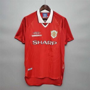 99-00 Manchester United Maillot Domicile