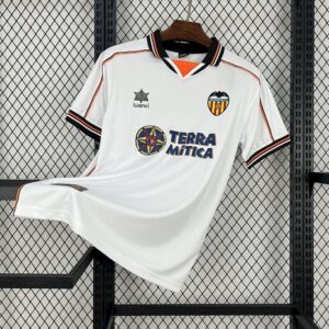 99-00 Valencia Maillot Domicile Retro