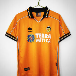99-00 Valencia Maillot Exterieur Retro