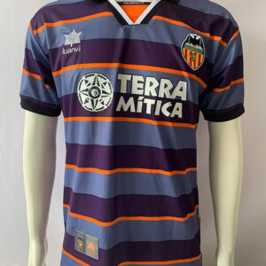 99-00 Valencia Maillot Third Retro