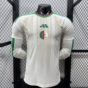 Algerie Maillot Domicile Version Joueur Manches Longues
