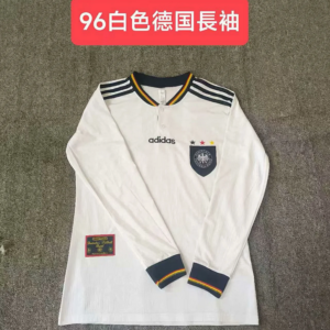 Allemagne Maillot Domicile Retro Manches Longues