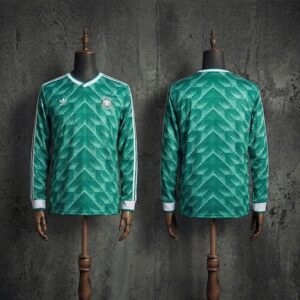 Allemagne Maillot Exterieur Retro Manches Longues